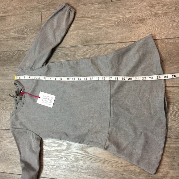 NWT Holt and LuLu Grey Long Sleeve Dress 4T Girl - Picture 6 of 8